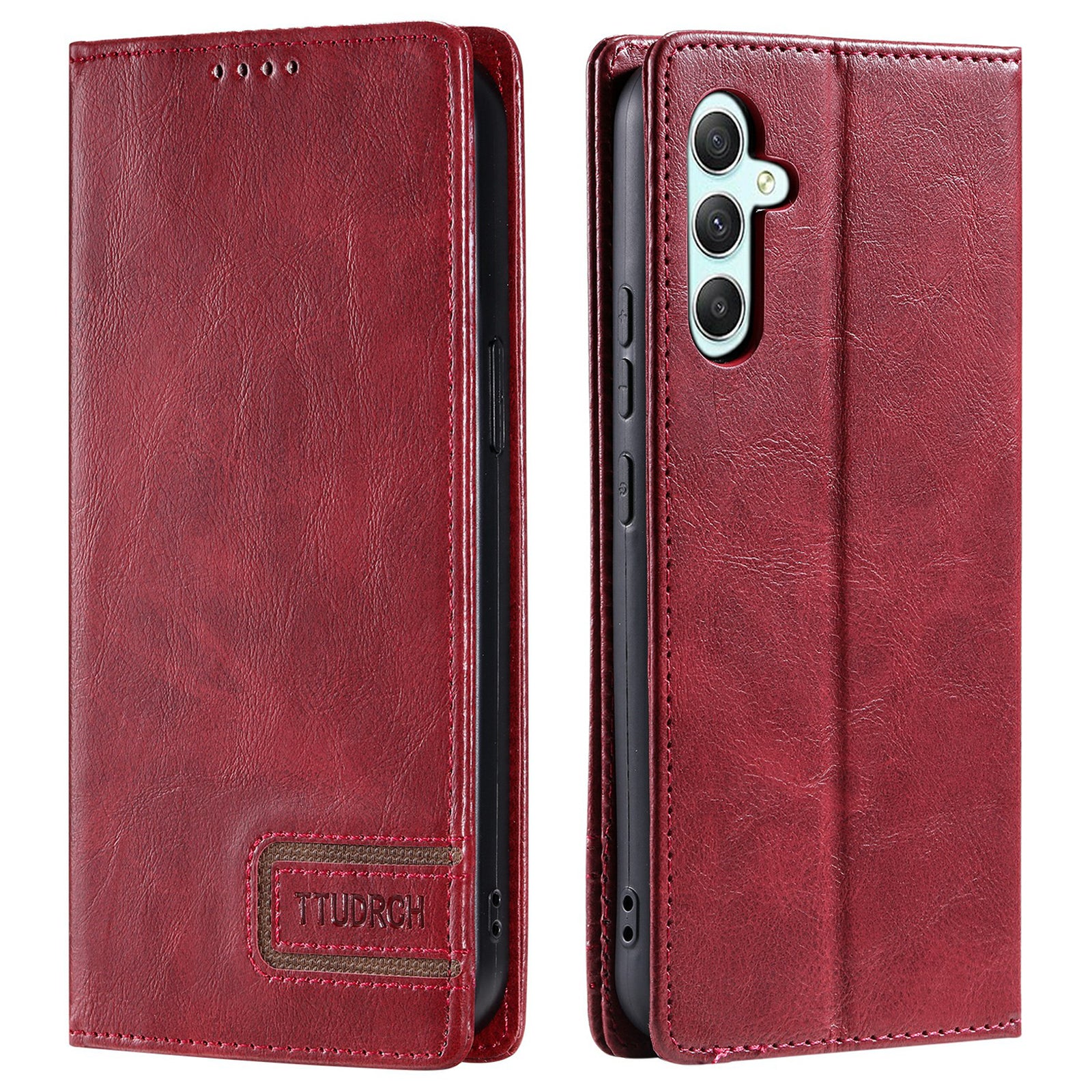 TTUDRCH Style 007 For Samsung Galaxy A34 5G Wallet Phone Case RFID Blocking Leather Stand Cover TTUDRCH Style 007 For Samsung Galaxy A34 5G Wallet Phone Case RFID Blocking Leather Stand Cover